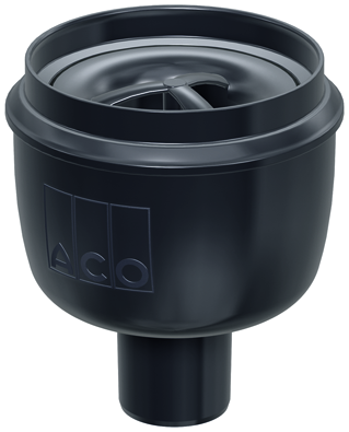 ACO Badablaufkörper Easyflow Ablauf senkrecht, DN 50