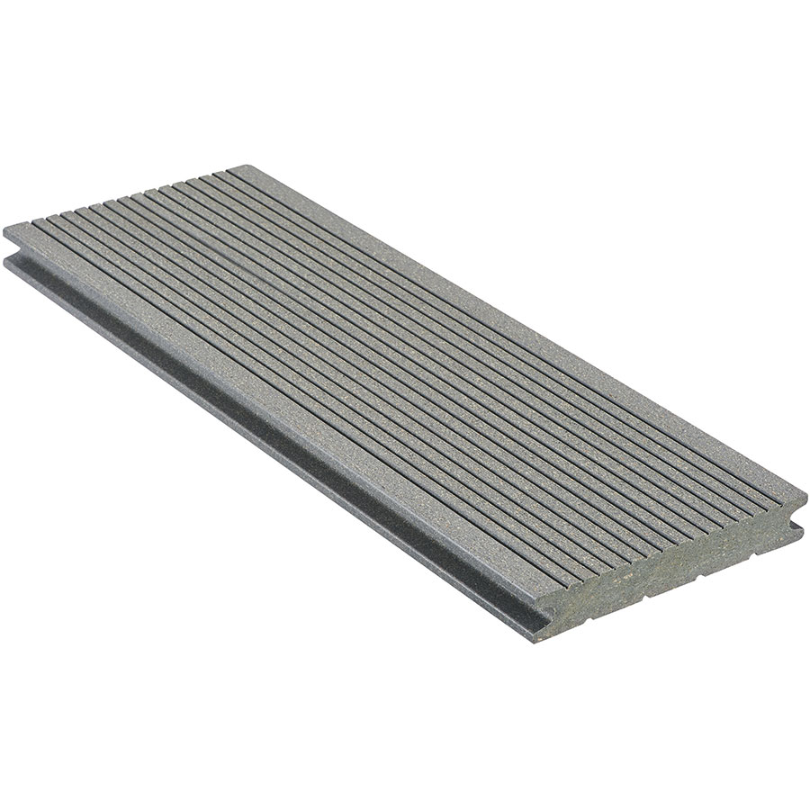 NATURinFORM WPC-Terrassendiele 21x139 mm DIE KOMPAKTE grau, 3000 mm