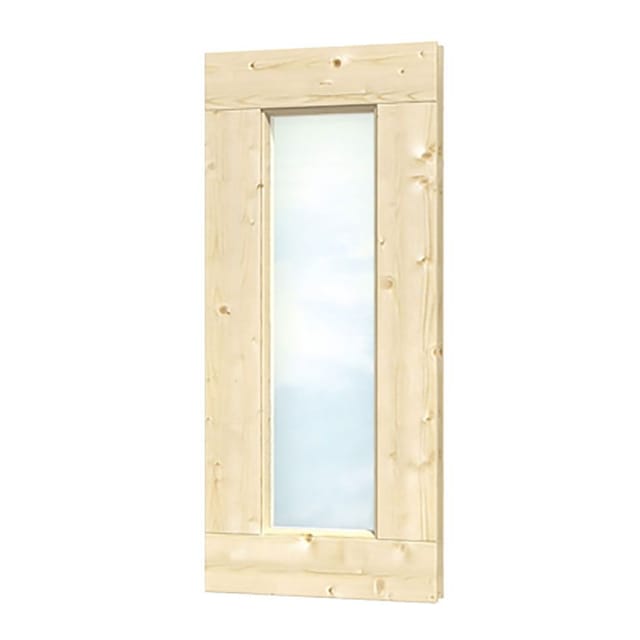 Skan Holz Fensterelement 40x93cm für Gartenhaus 28mm und 45mm günstig