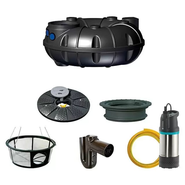 Rewatec NEO Basic Gartenanlage Zisterne, 1500 l