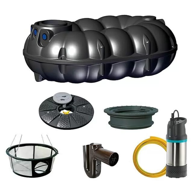 Rewatec NEO Basic Gartenanlage Zisterne, 5000 l