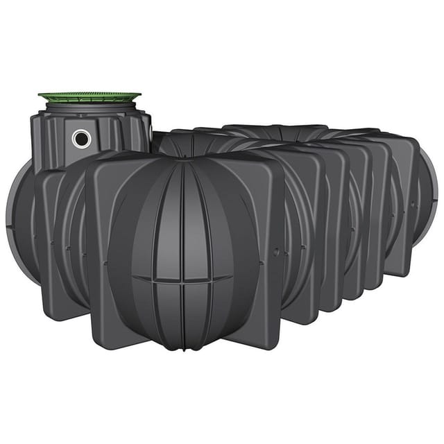 GRAF Flachtank Zisterne Platin, 7500 L