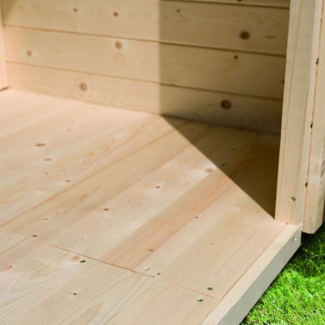 Karibu Fußboden für Gartenhaus günstig