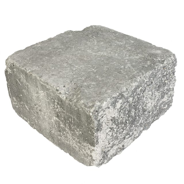 EHL Gartenmauer Mauersystem BossAntik grau-anthrazit-nuanciert Mauersteine, Halbstein (25x25 cm)