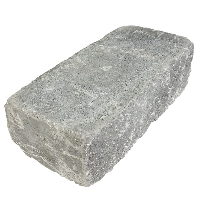 EHL Gartenmauer Mauersystem BossAntik basalt-anthrazit Mauersteine, Normalstein (50x25 cm)