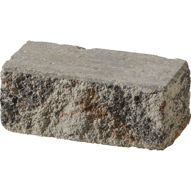KANN Gartenmauer Vermont Kompakt muschelkalk-nuanciert Mauersteine, End-Element (30x15 cm)