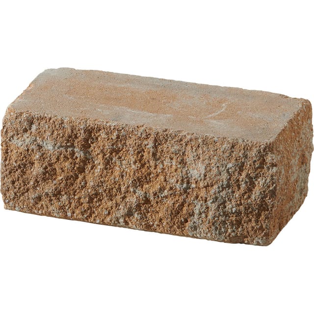KANN Gartenmauer Vermont Kompakt Sunset Mauersteine, End-Element (30x15 cm)