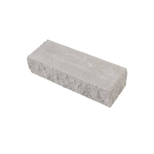 Lithonplus Gartenmauer Trento Mur Long white Mauerstein, 60x20x14 cm (Endstein)