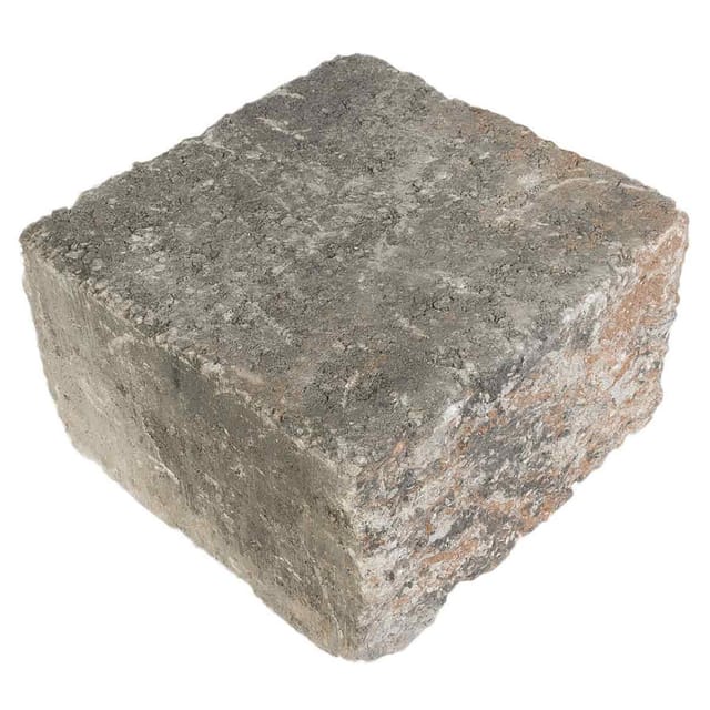 EHL Gartenmauer Mauersystem BossAntik muschelkalk Mauersteine, Halbstein (25x25 cm)