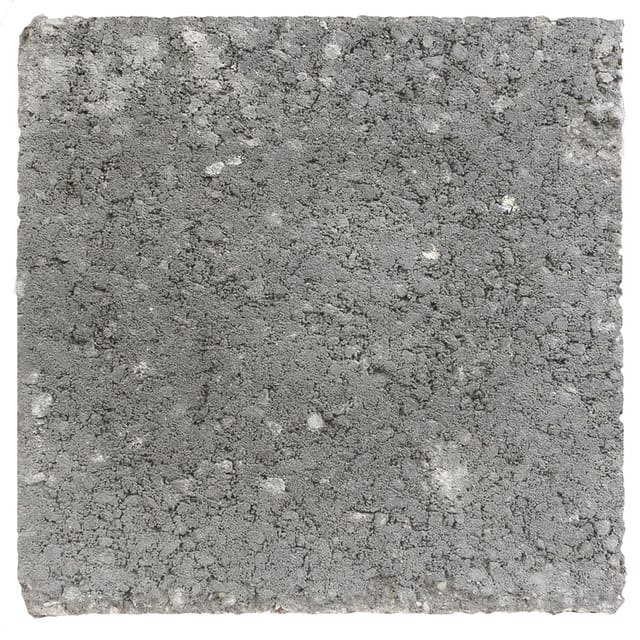 EHL Gartenmauer Mauersystem BossIntak Mauersteine grau-anthrazit-nuanciert, 1/2 Anfangs-/Endstein (25x25 cm)