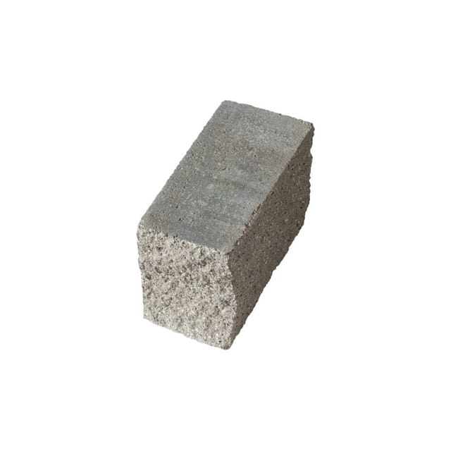 Lithonplus Gartenmauer Trento Mur light hellgrau Mauerstein, 10x20x14 cm (Endstein)