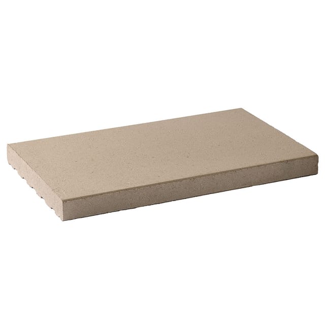 WESERWABEN Mauerabdeckung flach Naturgrau, 25 cm