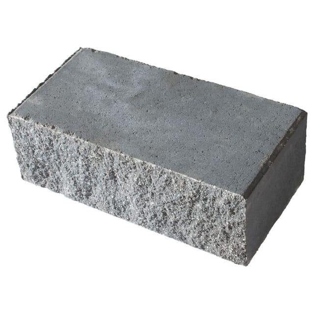 Lithonplus Gartenmauer Trento Mur light dunkelgrau Mauerstein, 40x20x14 cm (Normalstein)