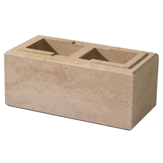WESERWABEN Gartenmauer Vario-Line Mauerstein Creme-Beige günstig