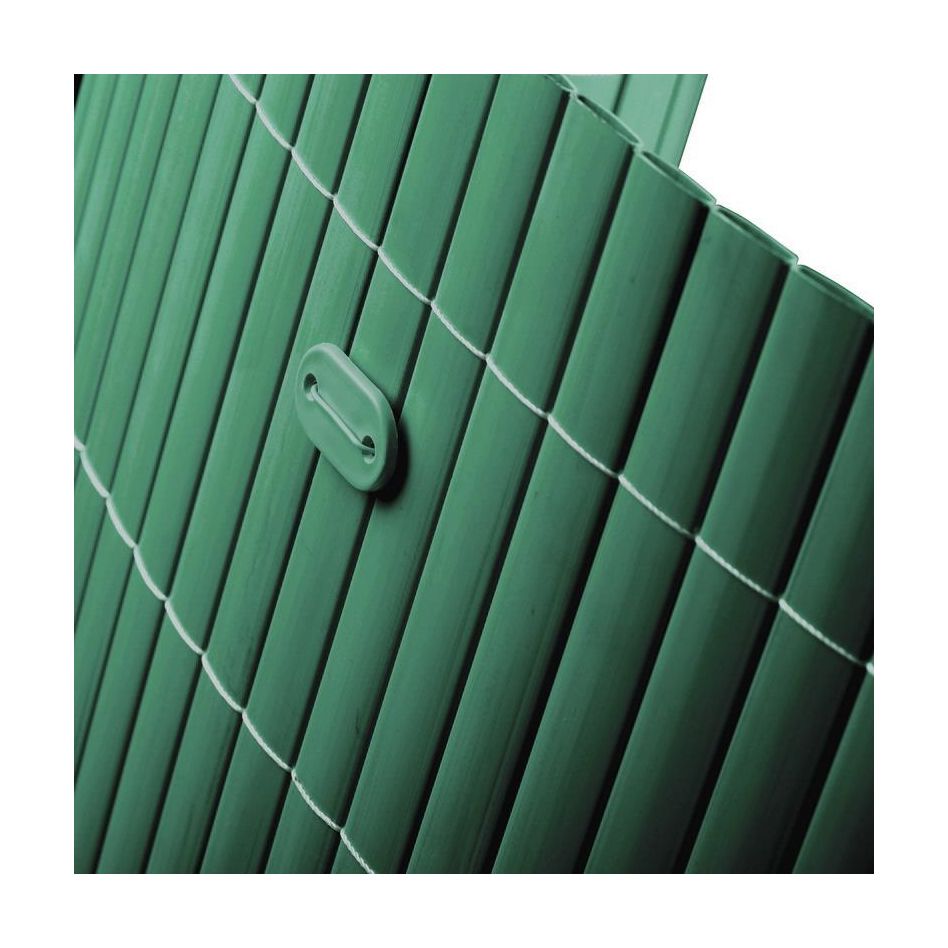 Sichtschutzmatte PVC Befestigungskit Grün günstig