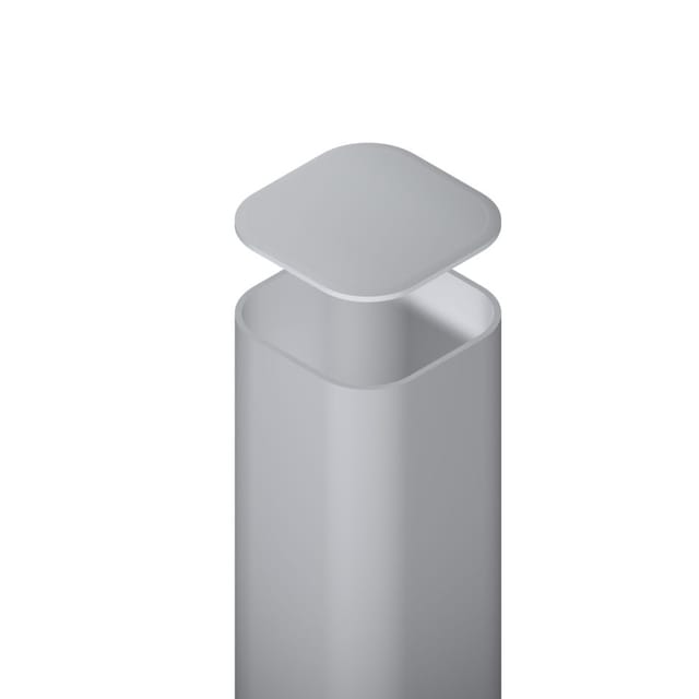TraumGarten Metallpfosten Silber Erdverbau, 240 cm