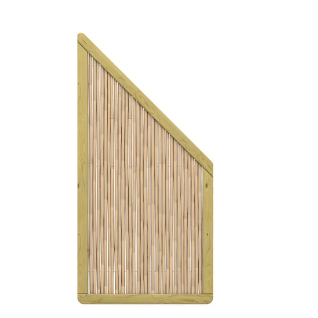 TraumGarten Sichtschutzzaun BAMBU Bambus Anschluss Sichtschutz günstig