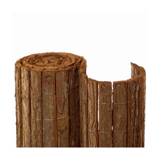 Sichtschutz Rindenmatte Country Sichtschutzzaun, 1x3 m