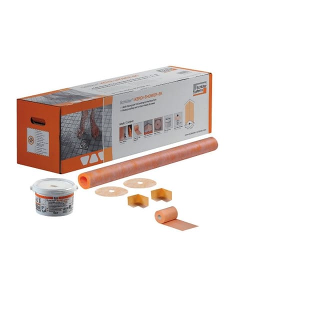 Schlüter-KERDI SHOWER SK Abdichtung Komplettset 90x90cm/100x100cm günstig