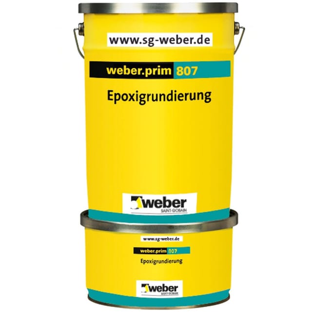 weber Estrichgrundierung weber.prim 807 Grundierharz Epoxidharz, 1 kg, 9 Stück