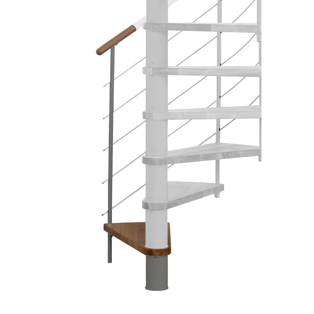 Minka Höhenerweiterung für Venezia, 332 cm, 120 cm,Buche,Grau,lackiert