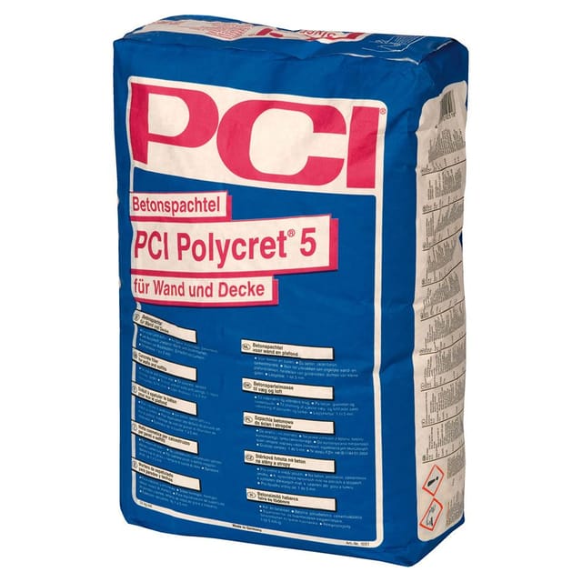 PCI Polycret 5 Betonspachtel Grau, 5,00 kg