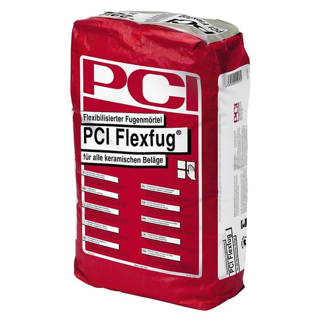 PCI Flexfug Flexibilisierter Fugenmörtel, 25,00 kg, Sandgrau (Nr.22)