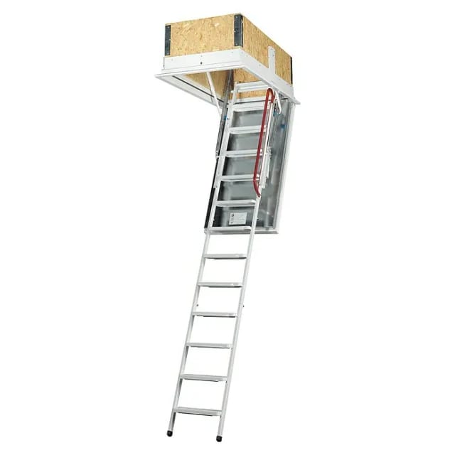 Wippro Bodentreppe Isotec, U-Wert 0,33 Dachbodentreppe, 120x70 cm
