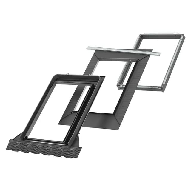 VELUX Eindeckrahmen EDW 2000 hoch/Welle, 78x98 cm (MK04)