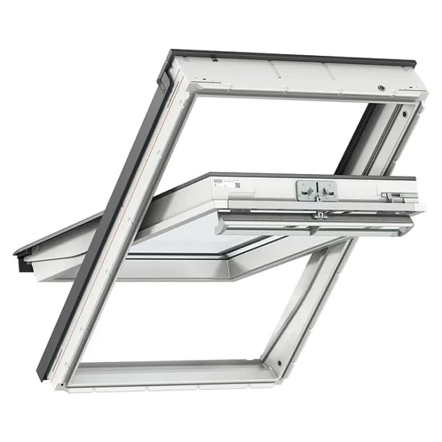 VELUX Dachfenster GGU 0070 Schwingfenster Kunststoff THERMO Fenster, 78x118 cm (MK06)