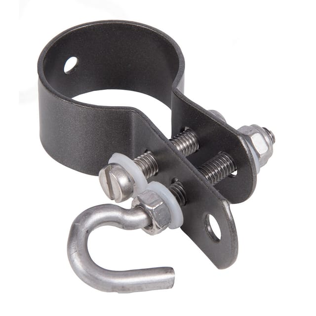 Alberts Schelle anthrazit-metallic, 6 cm, für Geflechtspannstäbe