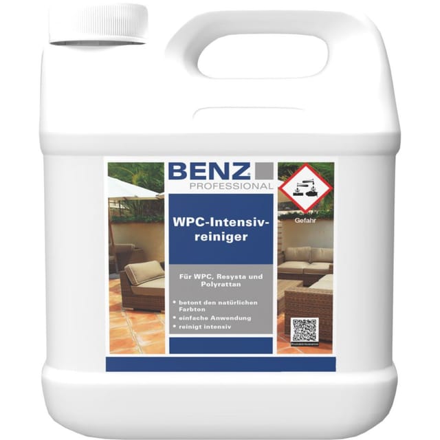 BENZ PROFESSIONAL WPC-Intensivreiniger, 2,5 l