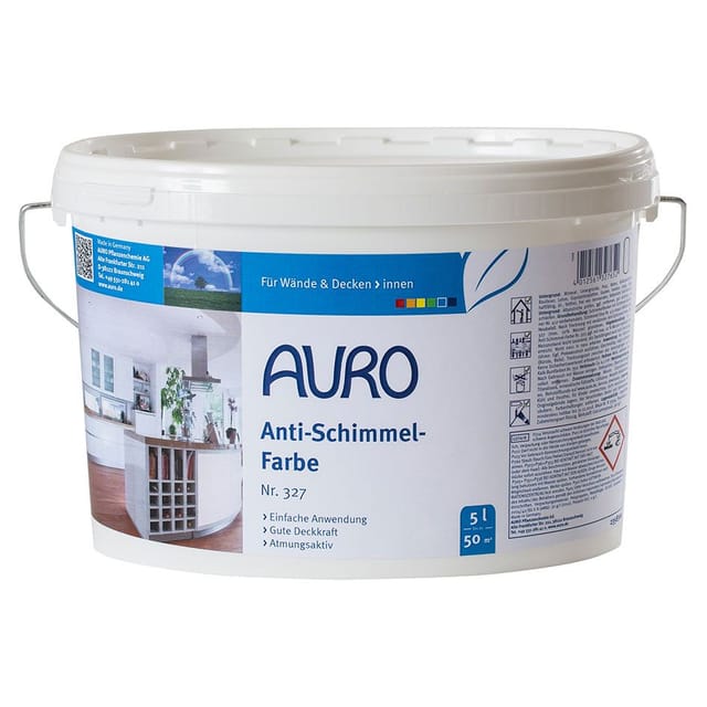 AURO Anti-Schimmel-Farbe weiß Nr.327 günstig