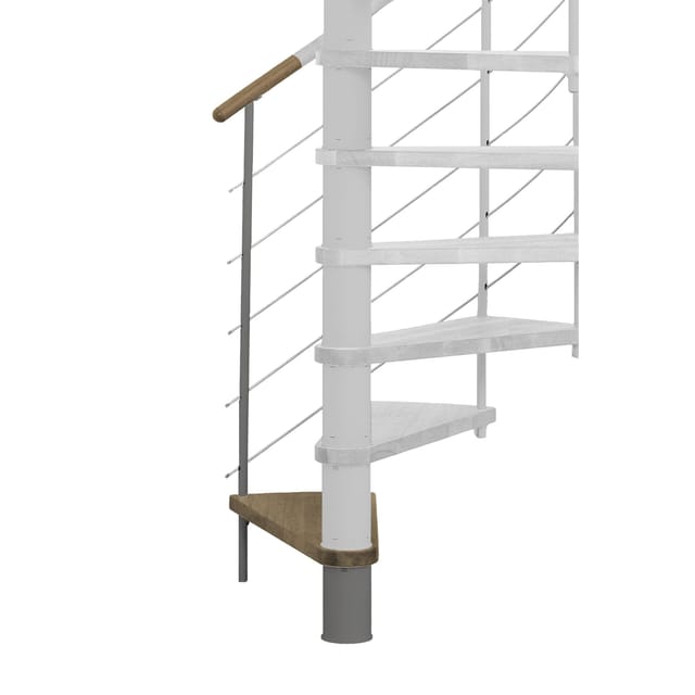 Minka Höhenerweiterung für Venezia, 332 cm, 160 cm,Eiche,Grau,lackiert