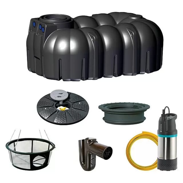 Rewatec NEO Basic Gartenanlage Zisterne, 7100 l