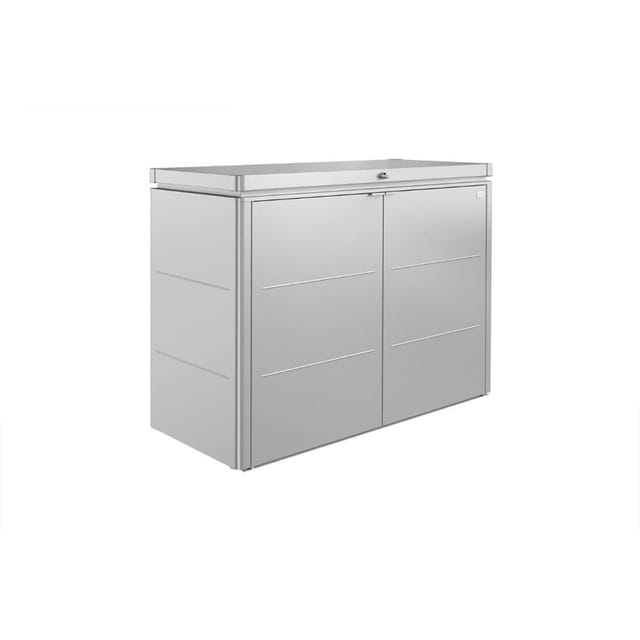 Biohort Gartenschrank HighBoard silber-metallic günstig
