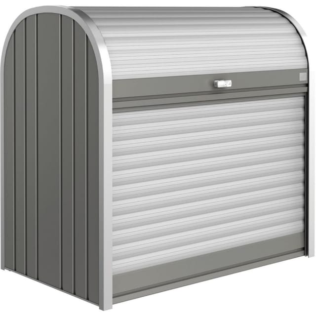 Biohort StoreMax Rollladenbox quarzgrau-metallic günstig