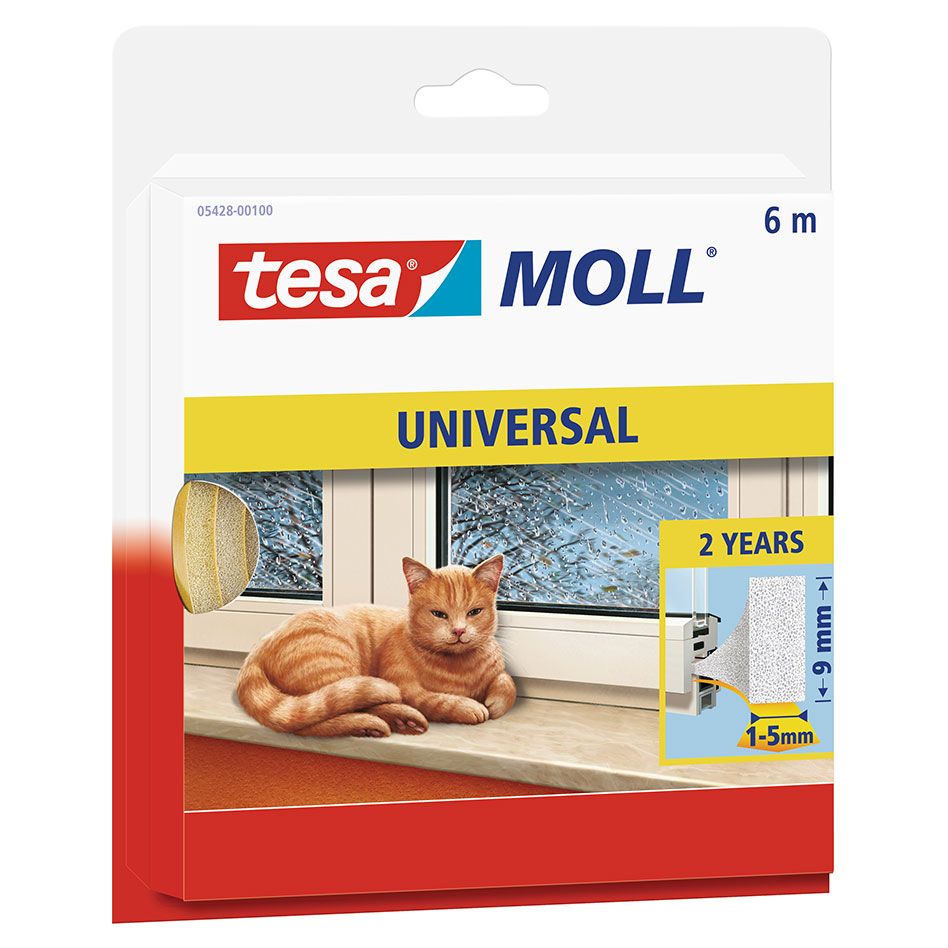 tesamoll Fensterdichtung / Türdichtung Universal Schaumstoffdichtung günstig