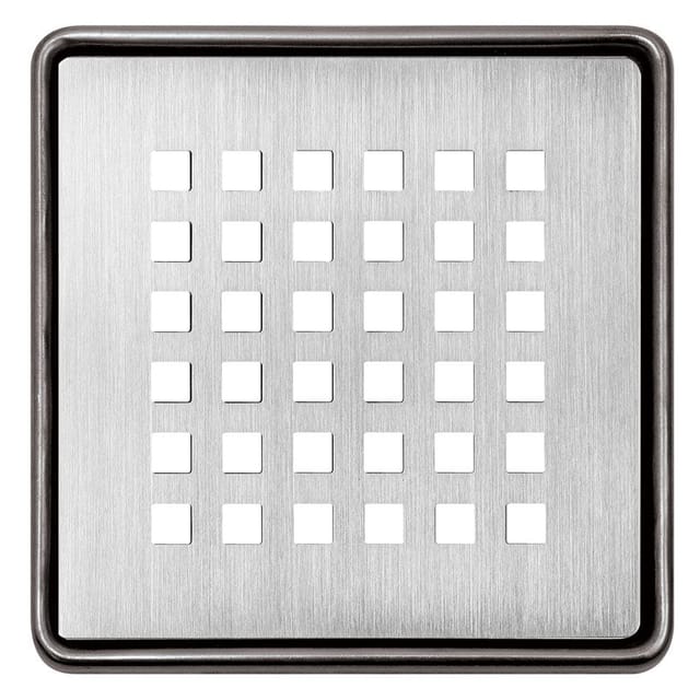 Schlüter-KERDI DRAIN Abdeckrost-Set Edelstahl gebürstet mit Quadrat-Öffnungen günstig