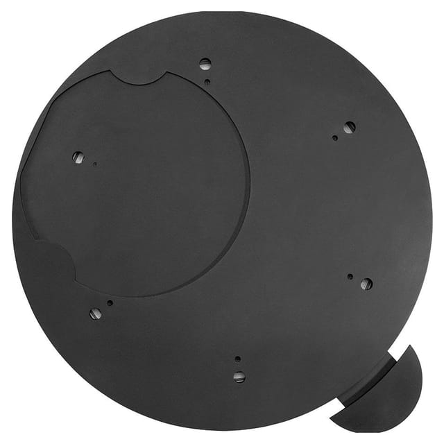 Justus Dreh-Tableau für Kaminofen, Ø 510 mm, Schwarz