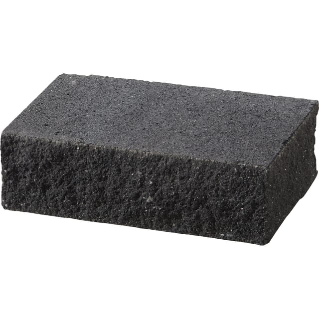 KANN Gartenmauer Cubaro anthrazit Mauersteine, Halbend-Element