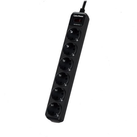 Cyberpower Essential 6 X Schuko Überspannungsschutz B0620sc0-de