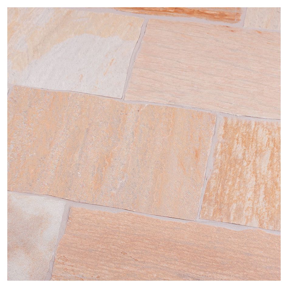 Seltra Natursteine Terrassenplatten RIO DORADO GELB CLASSIC Quarzit gelb-gemischt günstig