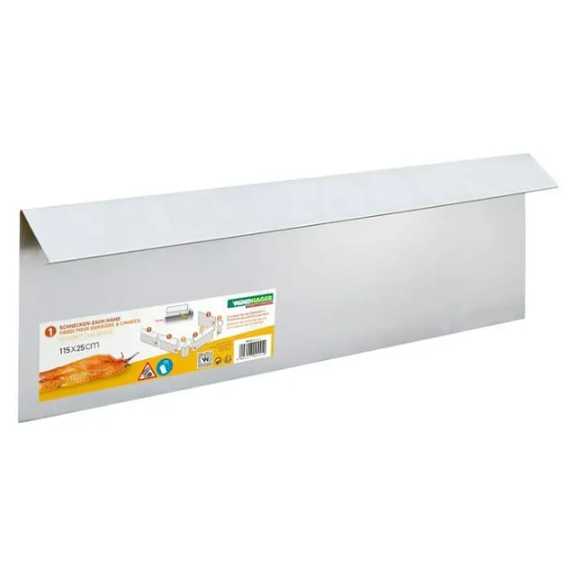 Windhager Schneckenzaun Wand verzinkt 115x25 cm günstig