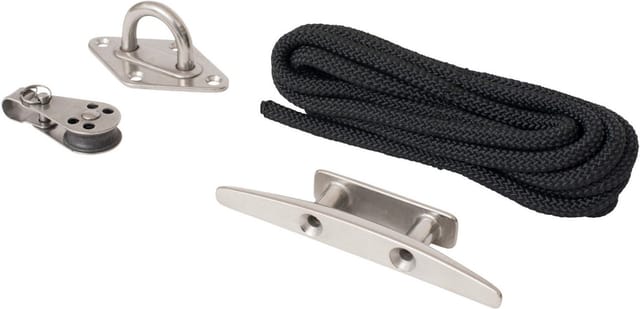 Windhager Seilzugset für Sonnensegel Adria/Riviera Edelstahl 3 m günstig