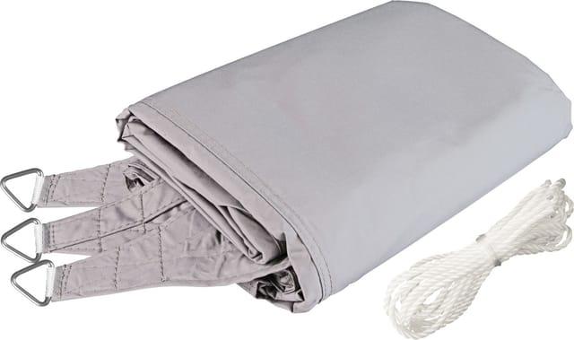 Windhager Sonnensegel CANNES creme Sonnenschutz, 5x5x5 m, Dreieck