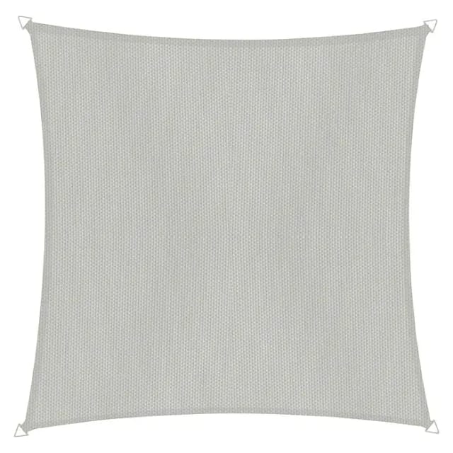 Windhager Sonnensegel CANNES creme Sonnenschutz, 5x5 m, Quadrat