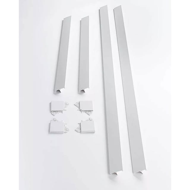 DOLLE Abdeckleisten/Bekleidungsleisten für Bodentreppen, 110x70 cm, DOLLE clickFIX