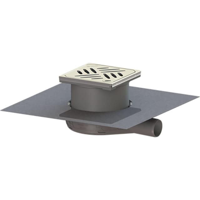 KESSEL Bodenablauf Der Ultraflache 54 DN 40 Designrost, mit Lock & Lift und Megastop