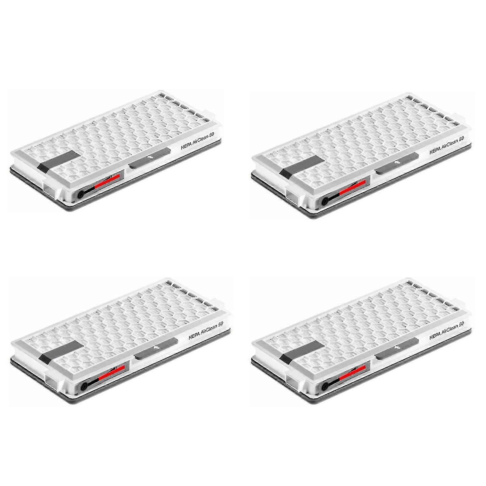 4x Ersatz-hepa-filter Für -ha 50 Hepa Airclean Filter Für S4/s5/s6/s8 C2-c3 Staubsauger